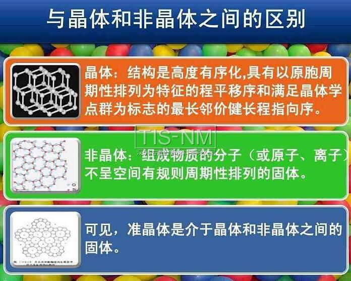 晶體、非晶體、準(zhǔn)晶體之間的區(qū)別